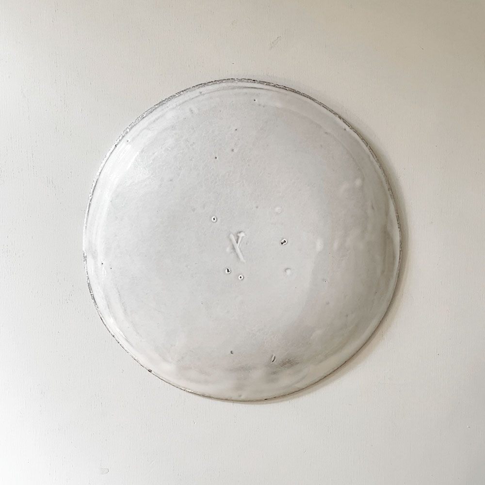 アスティエ・ド・ヴィラット ASTIER de VILLATTE シンプル SIMPLE プレート 19cm フランス 定価￥17,050- A ◎