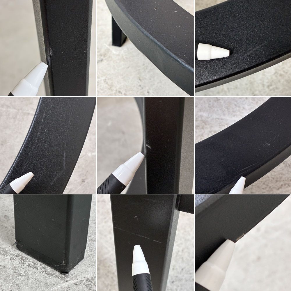 ヘイ HAY リボルバー バーテーブル REVOLVER BAR TABLE W75 × H105cm ブラック レオン・ランズメイヤー デンマーク 定価￥99,000 - ●