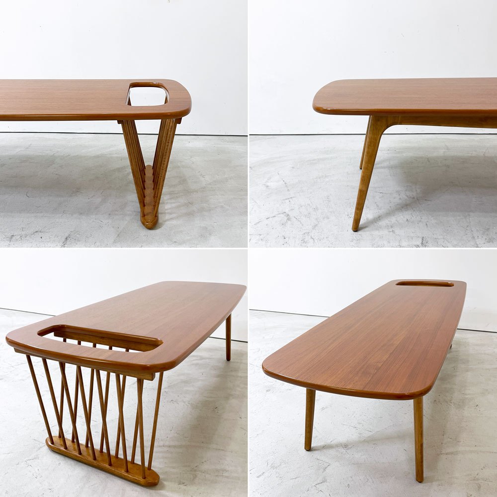 アクメファニチャー ACME Furniture デルマー DELMAR コーヒーテーブル ローテーブル マガジンラック ミッドセンチュリー 廃番 ●