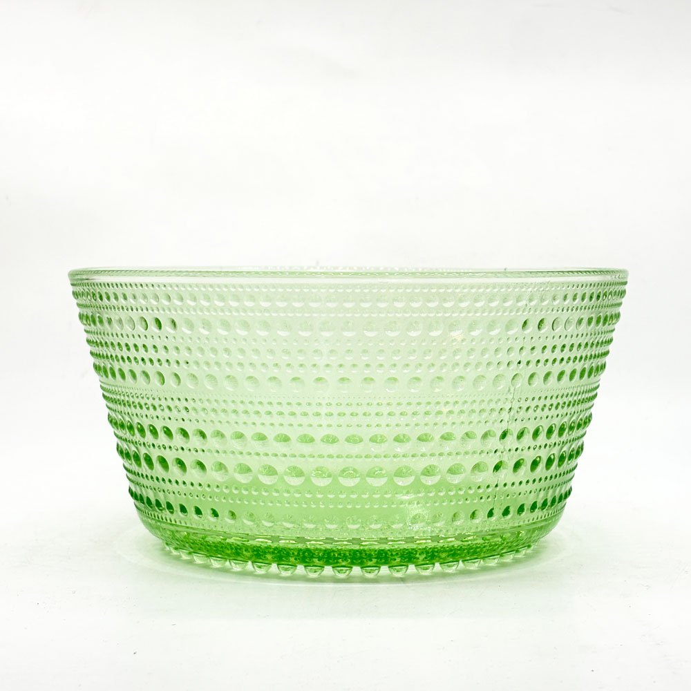 イッタラ iittala カステヘルミ Kastehelmi サービングボウル 20cm アップルグリーン 北欧食器 廃番カラー ●