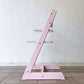 ストッケ STOKKE トリップトラップ TRIPP TRAPP ベビーチェア キッズチェア S/N5～ セレーヌピンク ノルウェー 北欧家具 ◇