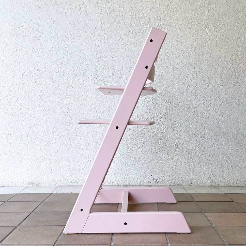 ストッケ STOKKE トリップトラップ TRIPP TRAPP ベビーチェア キッズチェア S/N5～ セレーヌピンク ノルウェー 北欧家具 ◇