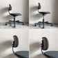 ヴィトラ vitra ルーキー Rookie デスクチェア キャスターチェア コンスタンチン・グルチッチ ダークグレー系ファブリック 定価￥66,000- ■