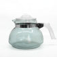 オールドパイレックス OLD PYREX コーニング社 Corning フレームウェア FLAMEWARE 7152 ティーケトル teakettle 10cup ティーポット ガラス  1930年～1940年代 希少初期型 ●