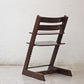 ストッケ STOKKE トリップトラップ TRIPP TRAPP ベビーチェア キッズチェア S/N5～ ブラウン ノルウェー 北欧家具 ●