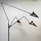 イデー IDEE ランパデール トワ ルミエーレ LAMPADAIRE 3 LUMIERES フロアライト スタンドライト 3灯 ブラック セルジュ・ムーユ 参考定価￥310,000- ●