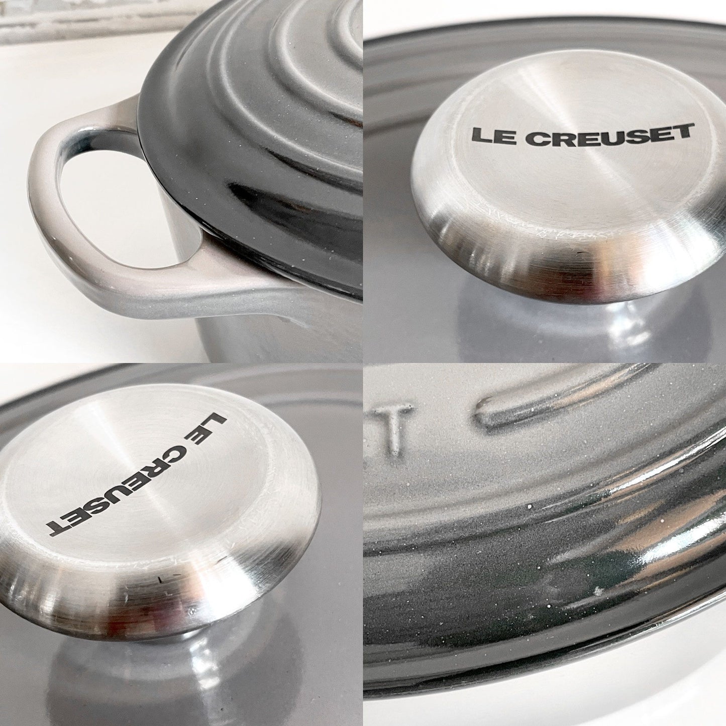 ルクルーゼ LE CREUSET ココットオーバル 両手鍋 33cm  オイスターグレー 鋳物 フランス ■
