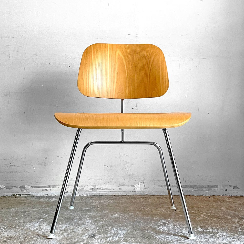 ハーマンミラー Herman Miller DCM ダイニングチェア メタルレッグ プライウッド アッシュ イームズ C&R. Eames ミッドセンチュリー ■