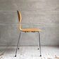 フリッツハンセン Fritz Hansen 3101 アントチェア 4本脚 ナチュラルビーチ材 ラッカー仕上げ アルネ・ヤコブセン 北欧家具 C ♪