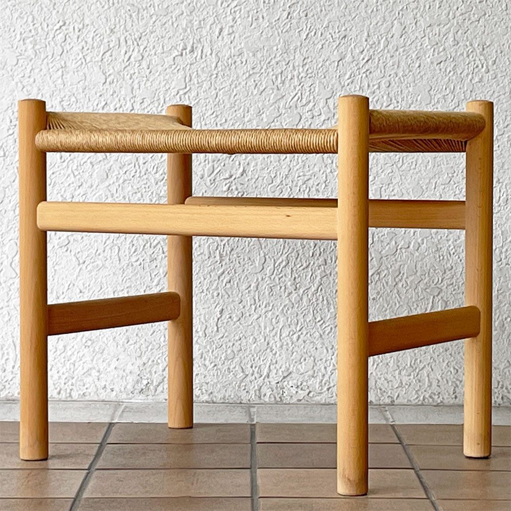 カールハンセン＆サン Carl Hansen & Son CH53 フットスツール ペーパーコード ビーチ材 ハンス・J・ウェグナー ◇