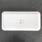 ロイヤルコペンハーゲン ROYAL COPENHAGEN ホワイトフルーテッド White Fluted ロングスクエアプレート 24.5cm 北欧雑貨 ■