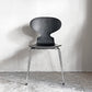 フリッツハンセン Fritz Hansen アントチェア ANT CHAIR 4本脚 ブラック カラードアッシュ 2019年製 アルネ・ヤコブセン デンマーク ■