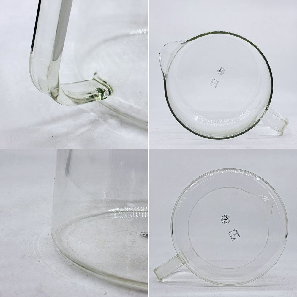 ショット・マインツ SCHOTT MAINZ イエナグラス ガラス ティーポット 蓋付 ドイツビンテージ ●