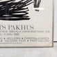 il colpo dei barbari 展覧会ポスター ピーター・ニボー Peter Nyborg ブランツ・パークス Brandts Pakhus 1985年 デンマーク コペンハーゲン 額装品 ●