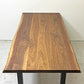 マスターウォール MASTERWAL ワイルドウッド ライブエッジ シック41 WILDWOOD LIVE EDGE THICK41 ダイニングテーブル W200cm ウォールナット無垢材 アカセ木工 ●