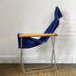 ニーチェア エックス NY chair X フォールディングチェア 折り畳みチェア ラウンジチェア ブルー ナチュラル 新居猛 MoMA 定価 59,400円 ◎