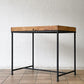 古材ｘアイアン デスク テーブル Desk Table 無垢材天板 インダストリアルデザイン 工業系 TENOHA & STYLE STORE購入品 ◇
