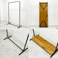 トラックファニチャー TRUCK FURNITURE スット ハンガースタンド SUTTO HANGER STAND Sサイズ スタンドシェルフボード付 ナラ無垢材 ハンガーラック インダストリアル ●