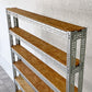 リオン LYON アングルシェルフ SLOTTED ANGLE SHELF オープンシェルフ 6段 インダストリアル P.F.S取扱い セミオーダーサイズ ◇