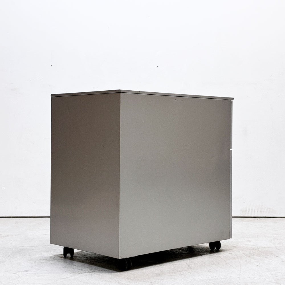 カッシーナ Cassina ixc. AFドロワー AF DRAWER デスクキャビネット ワゴン 鍵付属 キャスターロック機能付き イタリア B ●