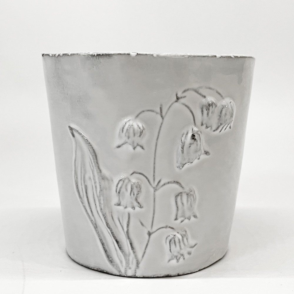 アスティエ・ド・ヴィラット Astier de Villatte フルール Fleurs 陶器 カップ タンブラー 蝶 スズラン フランス  ★