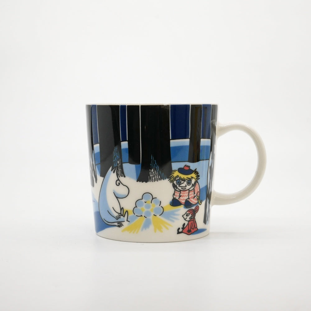 アラビア ARABIA ムーミンマグ MOOMIN スノーランタン 2007年 冬限定 フィンランド 北欧食器 箱付き ●