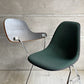 ハーマンミラー Herman Miller サイドシェルチェア セカンド 2nd ビンテージ アプホルスター スクールベース 肘掛けテーブル付 イームズ ミッドセンチュリー B  ♪