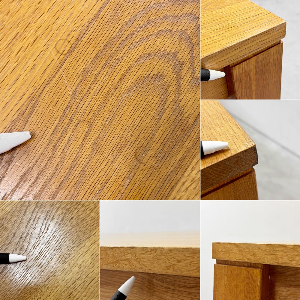 カーフ karf トランク Trunk ダイニングテーブル オーク材 W160cm ナチュラル 幕板仕様 定価￥¥154,000- ●