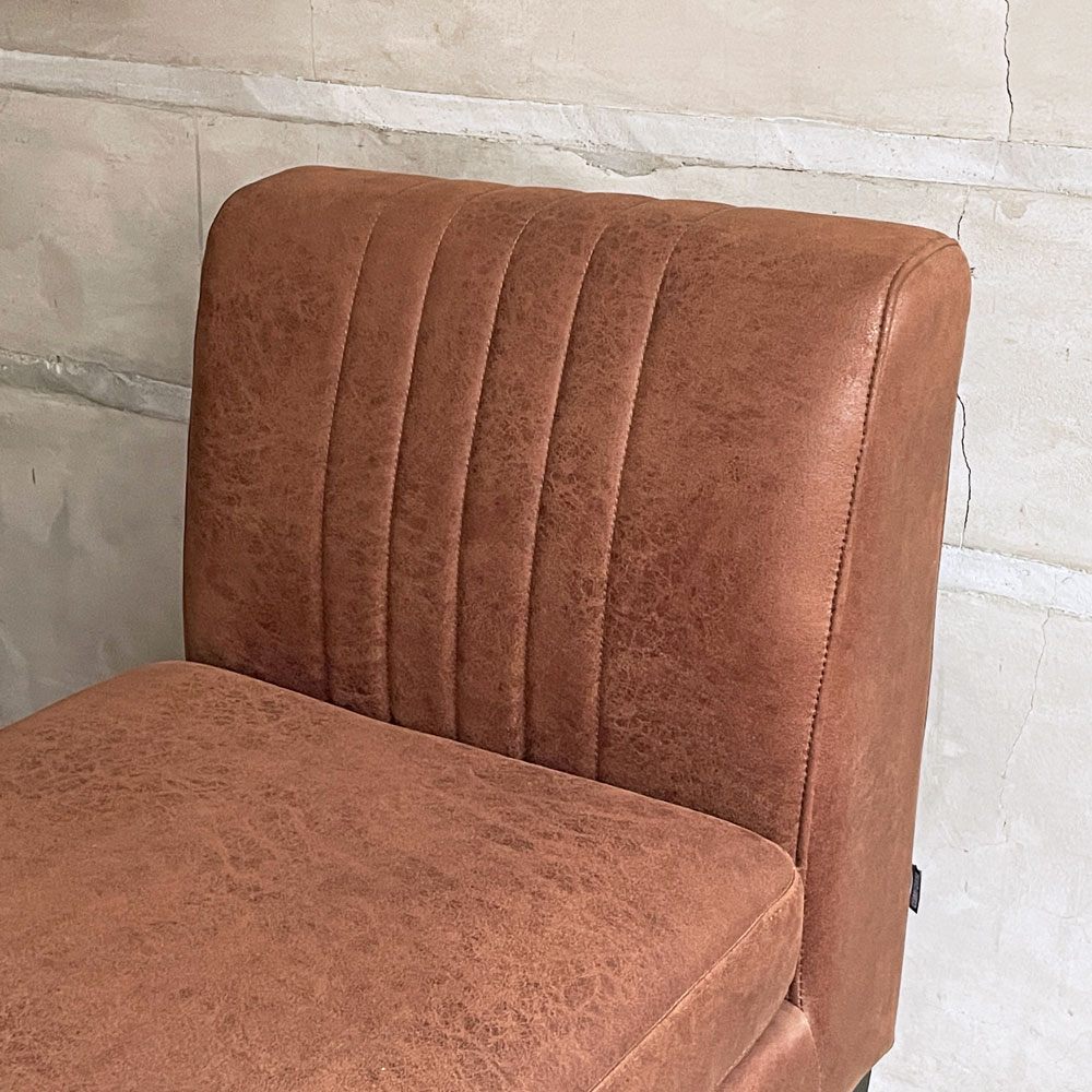 クラッシュゲート CRASH GATE ノットアンティークス Knot antiques グレス GRESS 1Pソファ カカオ 1人掛け ラウンジチェア レザーテックス ♪
