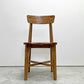 ジャーナルスタンダードファニチャー j.s.F シノン ダイニングチェア CHINON CHAIR WOOD ラバーウッド材 板座 座繰り ●