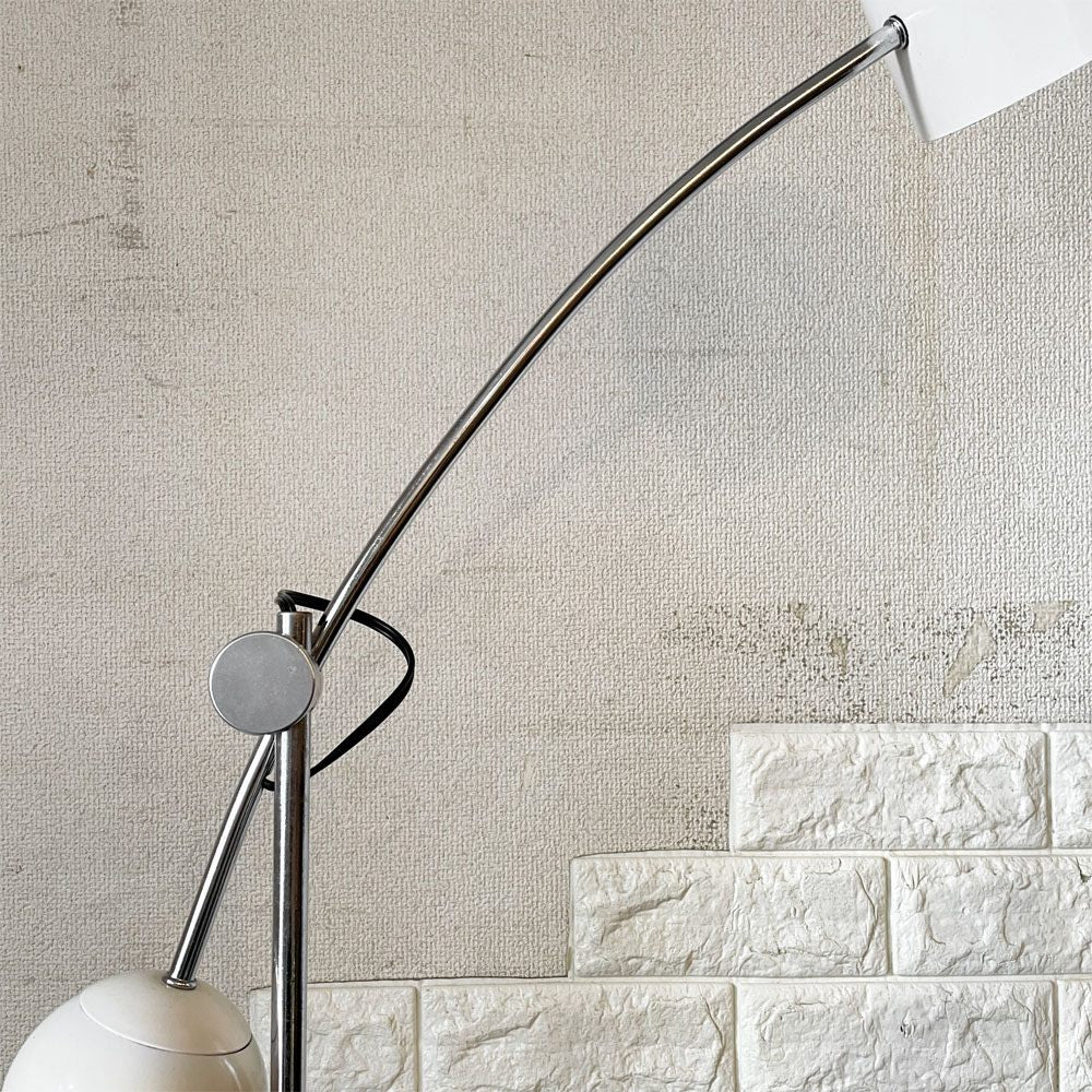 USビンテージ Vintage カウンターウェイト デスクライト タスクライト スチール製 ホワイト 高さ＆角度調整可 ミッドセンチュリーデザイン ◎