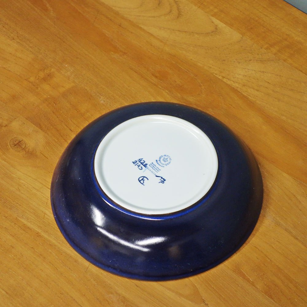 ロイヤルコペンハーゲン Royal Copenhagen テネラ Tenera ディーププレート 深皿 Marianne Johnson 北欧ビンテージ ◎