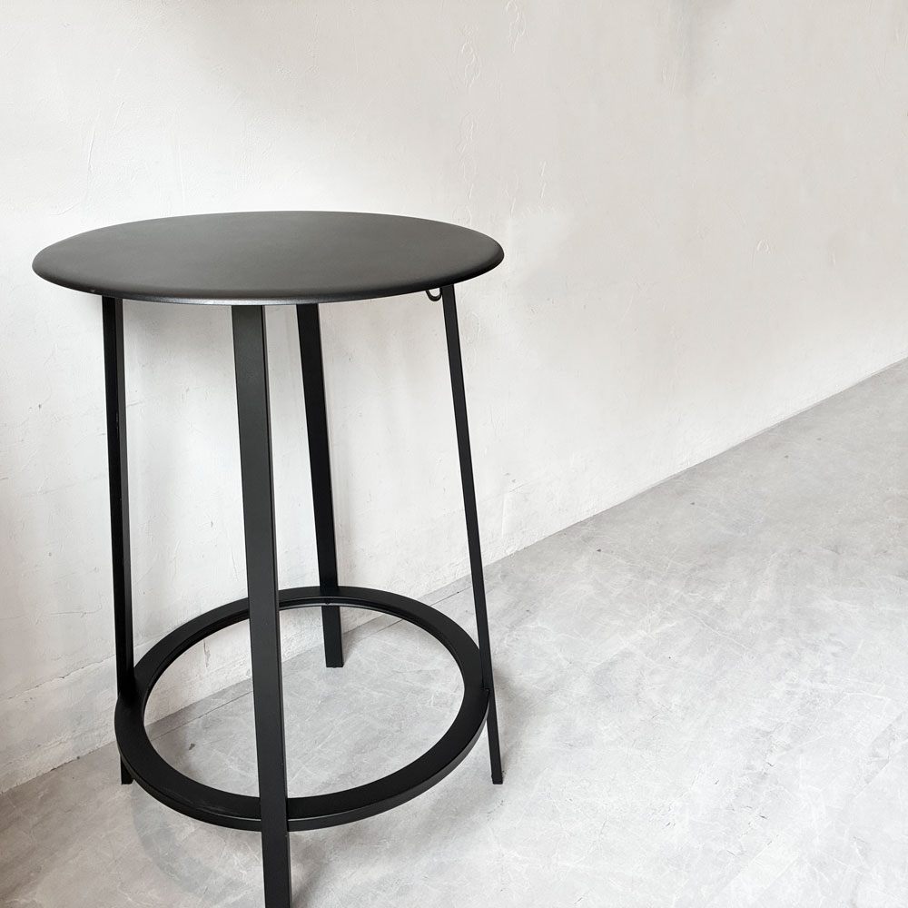 ヘイ HAY リボルバー バーテーブル REVOLVER BAR TABLE  カウンターテーブル ハイテーブル H105cm ブラック レオン・ランズメイヤー デンマーク 定価￥99,000 - ★