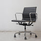ハーマンミラー Herman Miller イームズアルミナムグループチェア マネージメントチェア アルミバフベース ガス圧昇降仕様 5本脚 キャスタータイプ 本革 イームズ F ●
