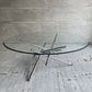 カッシーナイクスシー Cassina ixc. 713 ローテーブル ガラス天板 Φ100cm テオドール・ワッデル Theodore Waddell 参考定価￥460,000- 廃番 ♪