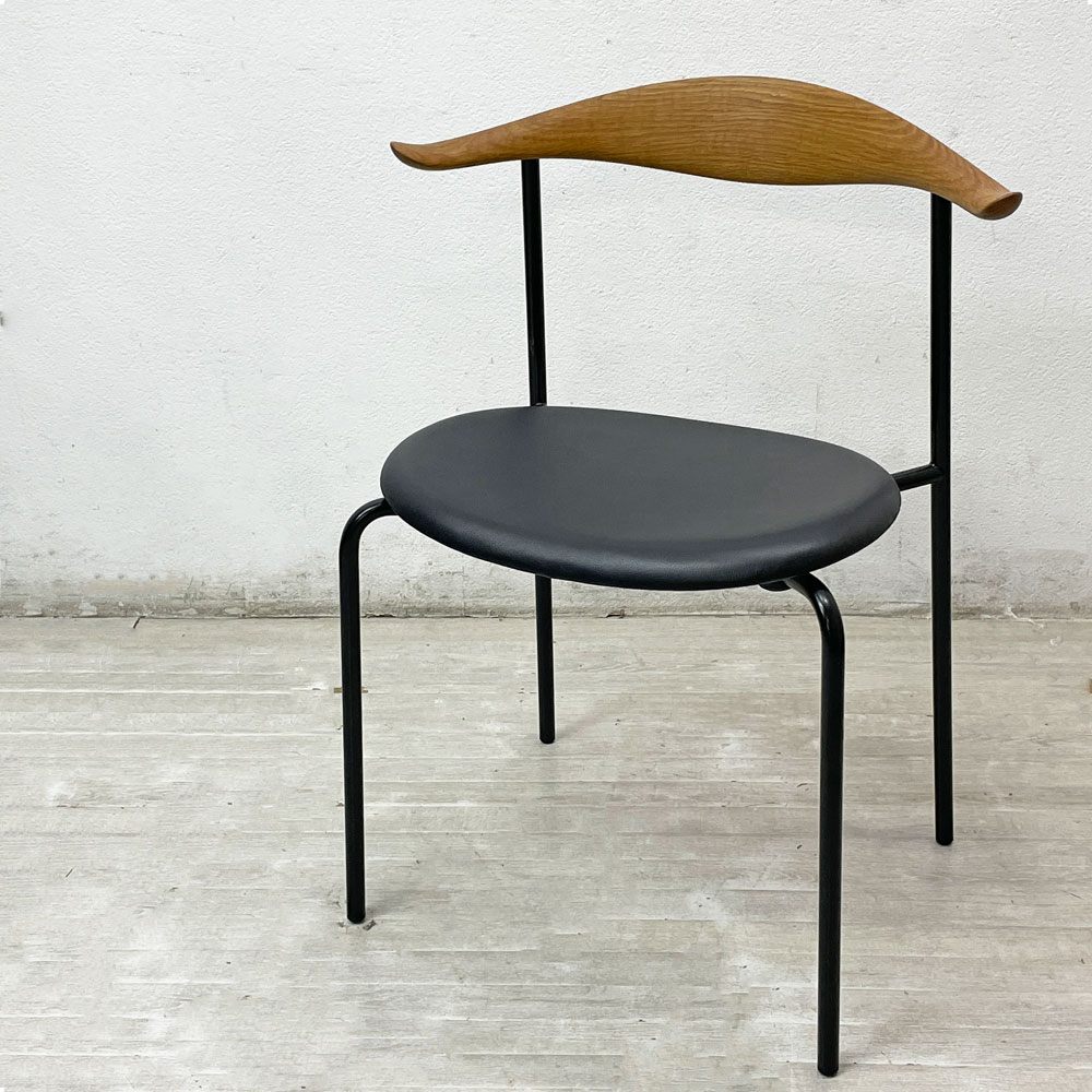 カールハンセン＆サン Carl Hansen & Son CH88P ダイニングチェア オーク材 本革 ハンス J. ウェグナー デンマーク 北欧家具 ●