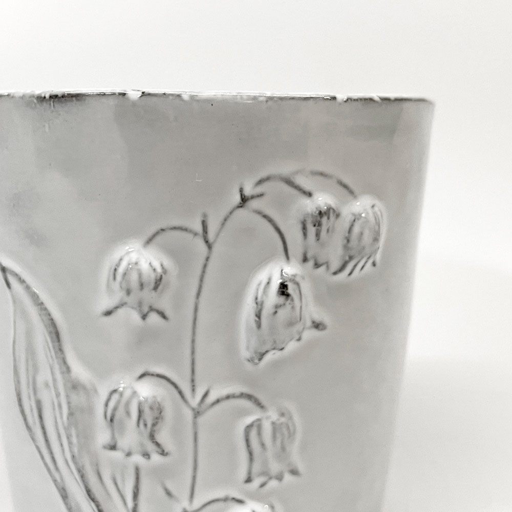 アスティエ・ド・ヴィラット Astier de Villatte フルール Fleurs 陶器 カップ タンブラー 蝶 スズラン フランス  ★