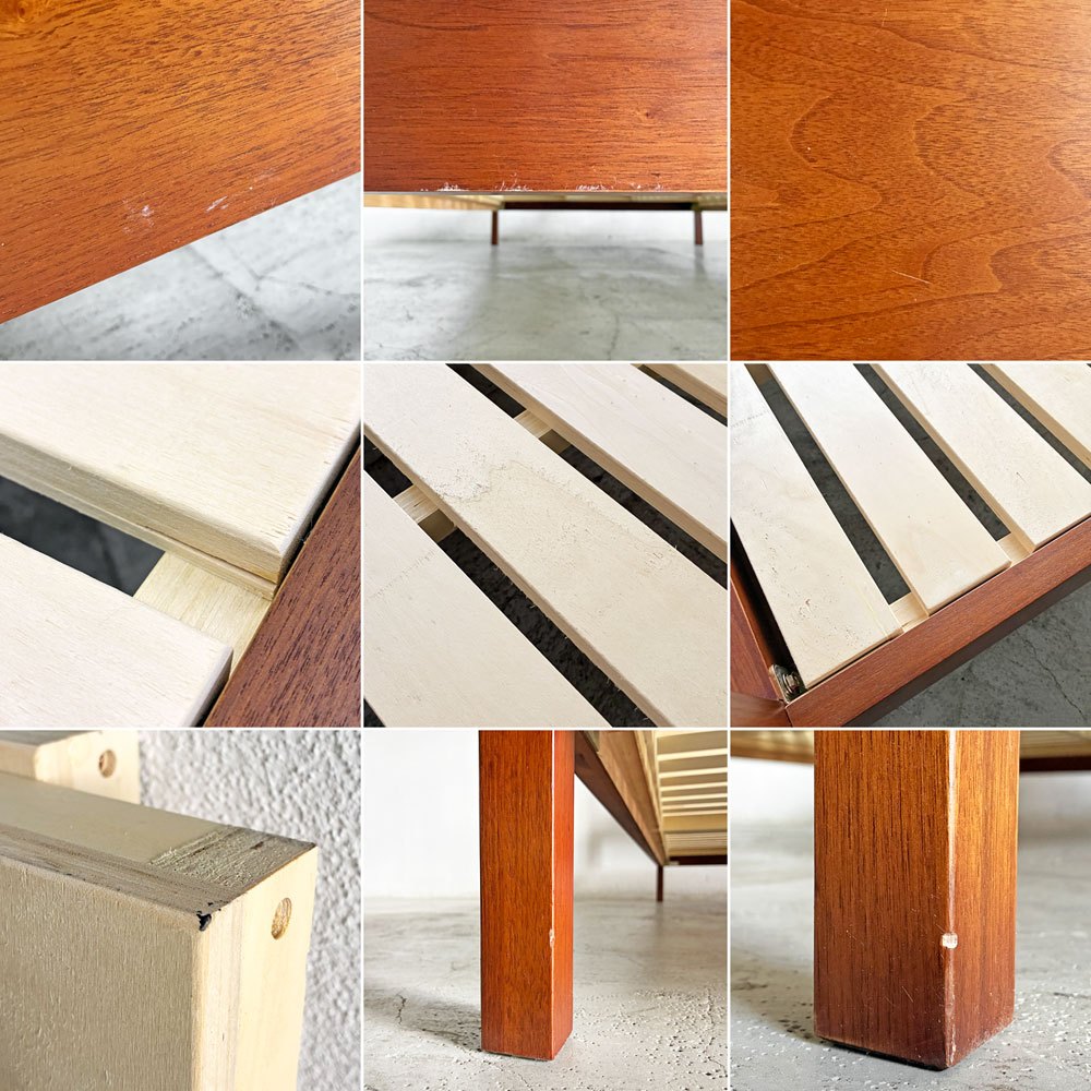 アクメファニチャー ACME Furniture ブルックス BROOKS BED ベッドフレーム セミダブル L204cm アメリカンビンテージスタイル 定価￥89,100- 〓
