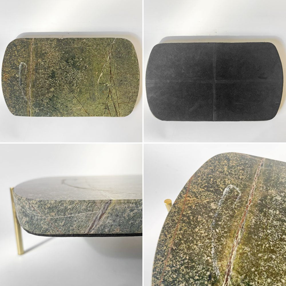 大理石×真鍮 台座 スタンド ディスプレイ台 プレート Lloyd's Antiques 購入品 ★