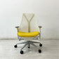 ハーマンミラー Herman Miller セイルチェア SAYL Chair デスクチェア リクライニング 旧モデル イヴ・ベアール ホワイトｘイエロー 2014年製 ●