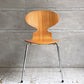 フリッツハンセン Fritz Hansen 3101 アントチェア 4本脚 ナチュラルビーチ材 ラッカー仕上げ アルネ・ヤコブセン 北欧家具 E ♪