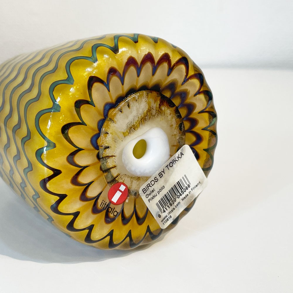 イッタラ iittala バーズバイトイッカ Birds by Toikka フクロウ オイバ・トイッカ イッタラバード ガラス ハンドメイド 北欧雑貨 ◎
