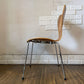 フリッツハンセン Fritz Hansen セブンチェア Seven Chair ダイニングチェア アルネヤコブセン Arne Jacobsen ウォールナット材 北欧家具 A ◎