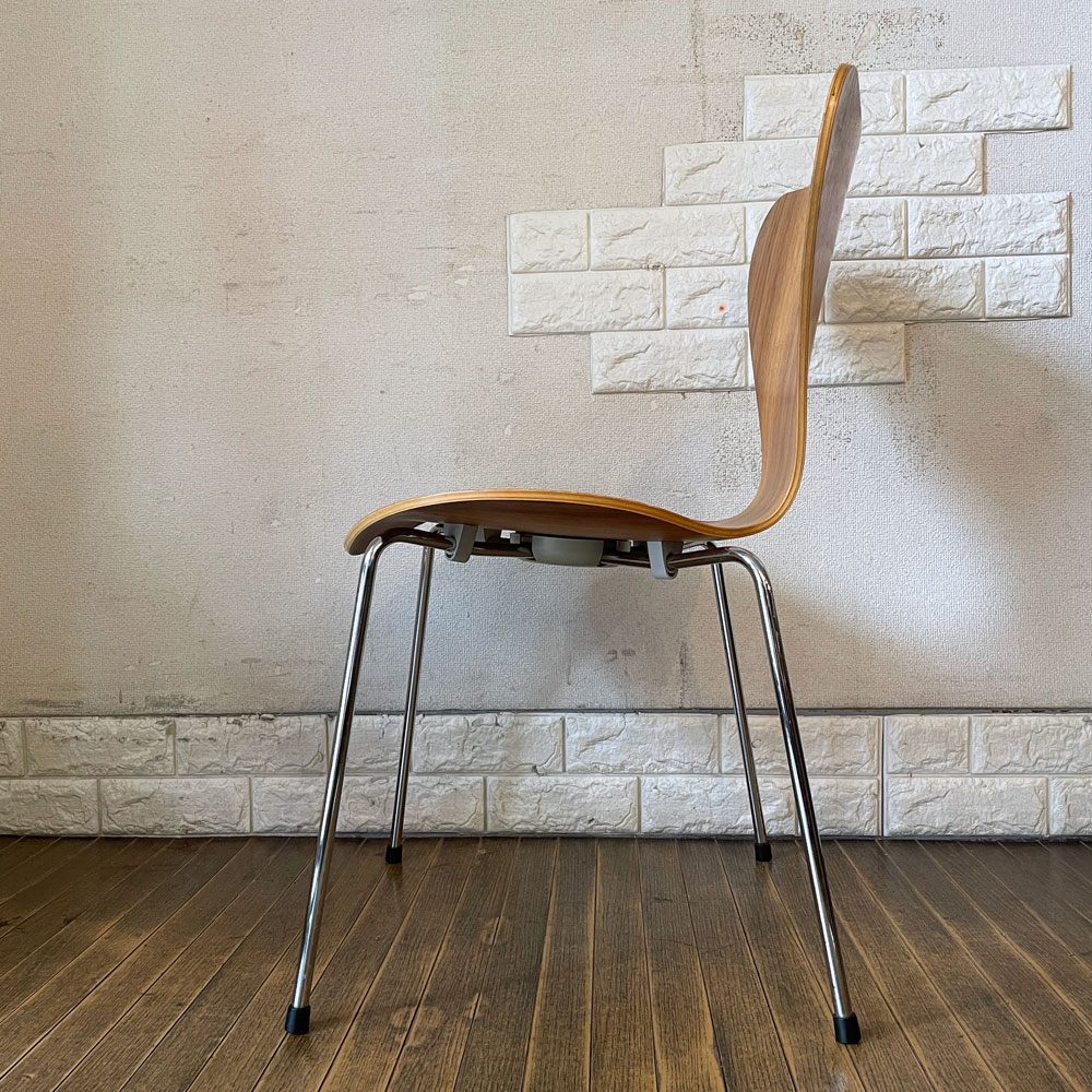 フリッツハンセン Fritz Hansen セブンチェア Seven Chair ダイニングチェア アルネヤコブセン Arne Jacobsen ウォールナット材 北欧家具 A ◎