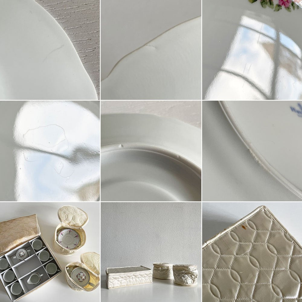 アビランド HAVILAND アルトワ Artois ティーポット＆シュガーポット＆クリーマー＆カップ＆ソーサー＆プレート 全15点セット リモージュ フランスビンテージ 〓