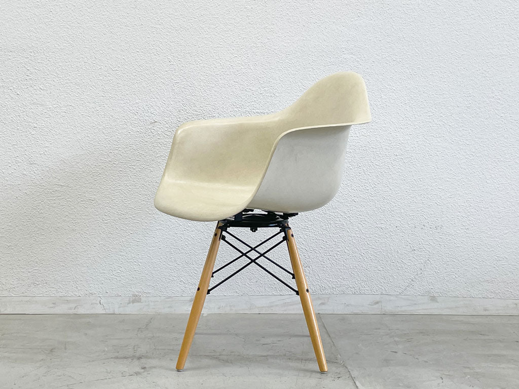 ハーマンミラー Herman Miller アームシェルチェア セカンド 2nd FRP ドゥエルベース スイベル C&R イームズ ミッドセンチュリー 〓