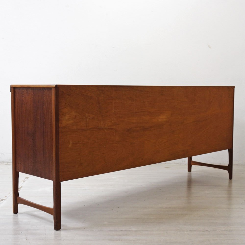 ネイサンファニチャー Nathan Furniture サークルズ サイドボード Circles Sideboard チーク材 Patrick Lee W183cm ビンテージ 英国 ●