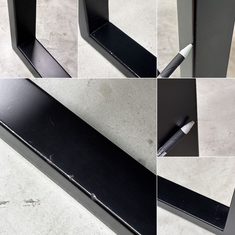 アクタス ACTUS エフジェイ FJ ダイニングテーブル ウォールナット無垢材 W150cm コの字脚 ナチュラルモダン ◎