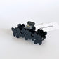 マリメッコ marimekko ミニウニッコ ヘアクリップ Mini Unikko Hair Clip ブラック ヘアアクセサリー 廃番カラー マイヤ・イソラ 北欧 定価￥10,210- ■