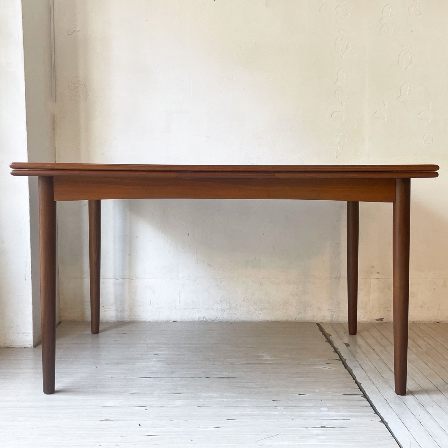 デンマークビンテージ Danish Vintage エクステンション EX ダイニングテーブル チーク材 伸長式 北欧家具 ★